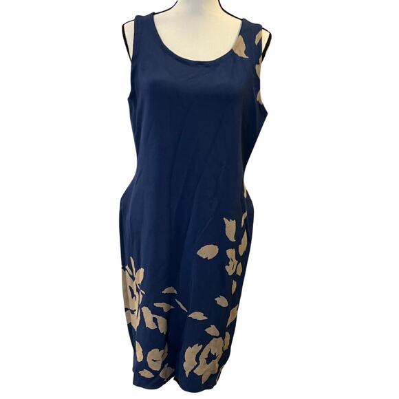 Doncaster Women's Floral Sleeveless Dress Size XL - Picture 1 of 7